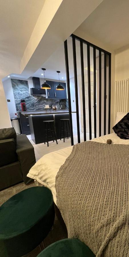 Newly Renovated Modern Studio Apartment In West Kensington 伦敦 外观 照片